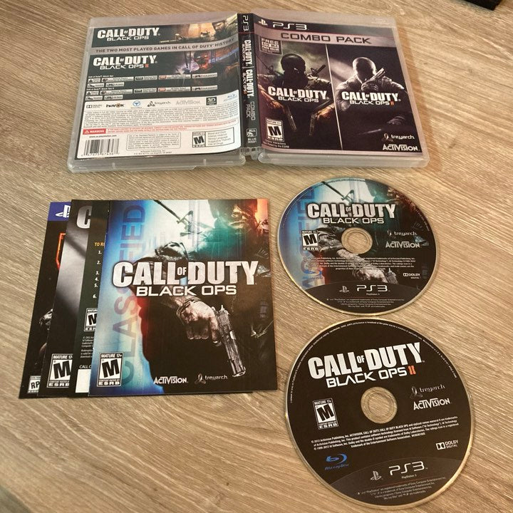 Call Of Duty Black Ops I And II Combo Pack Playstation 3