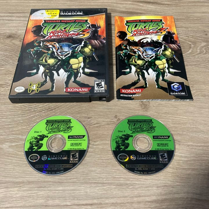 Teenage Mutant Ninja Turtles 3 Mutant Nightmare Gamecube