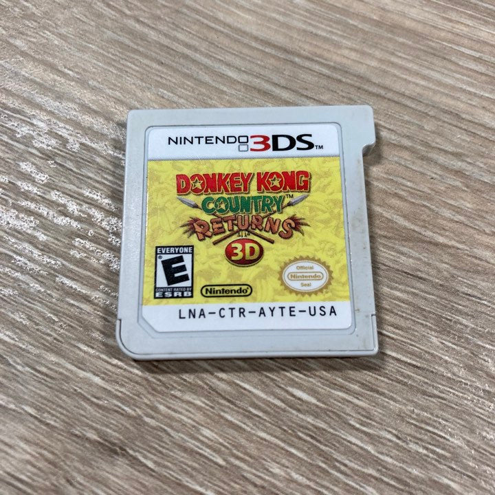 Donkey Kong Country Returns 3D Nintendo 3DS