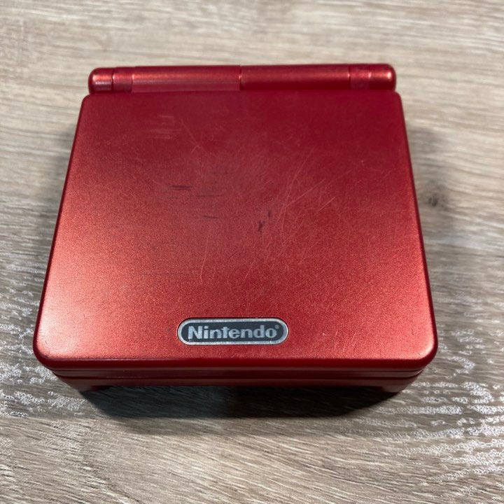Red Gameboy Advance SP GameBoy Advance Console