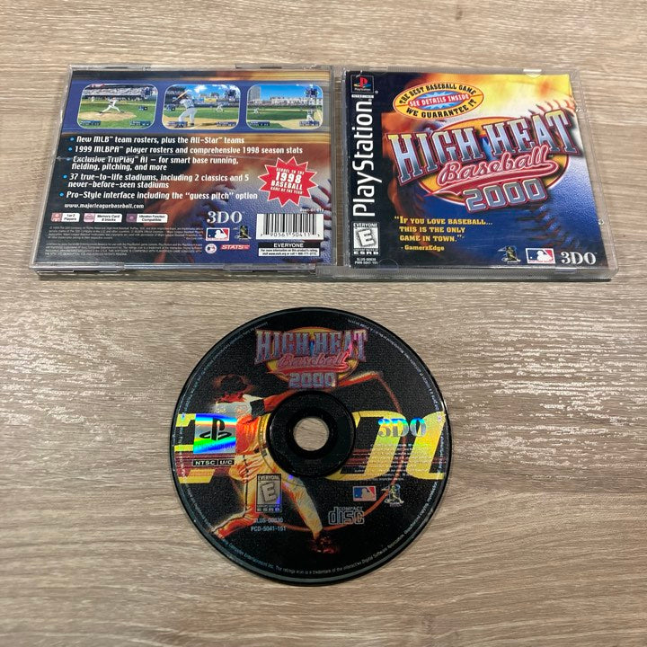 High Heat Baseball 2000 Playstation