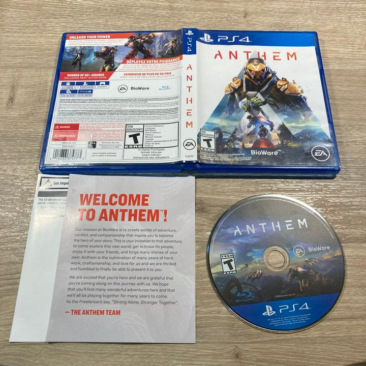 Anthem Playstation 4