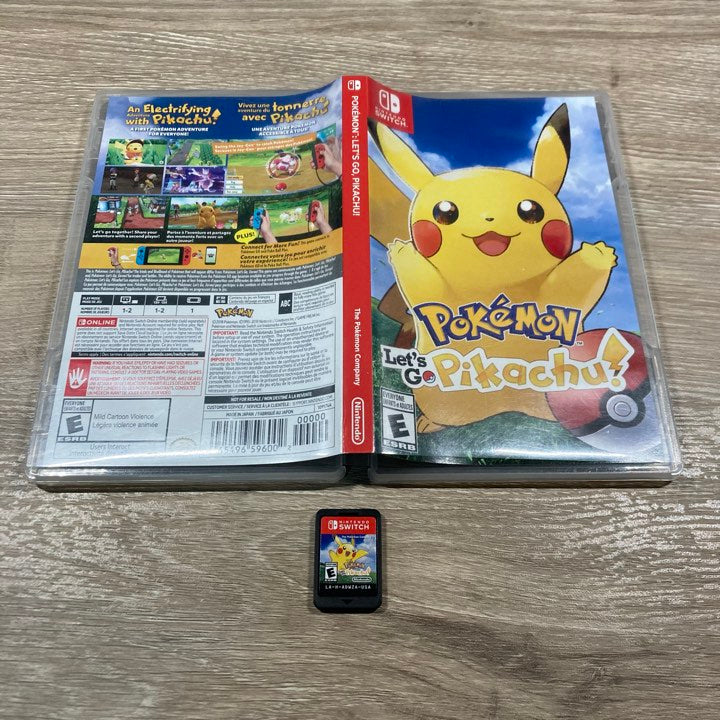 Pokemon Let's Go Pikachu Nintendo Switch