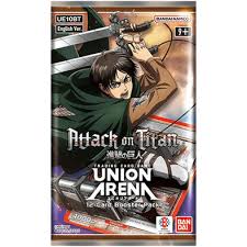 UNION ARENA ATTACK ON TITAN BOOSTER PACK