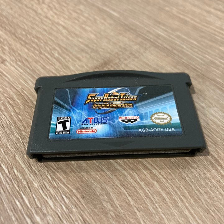 Super Robot Taisen Original Generation GameBoy Advance