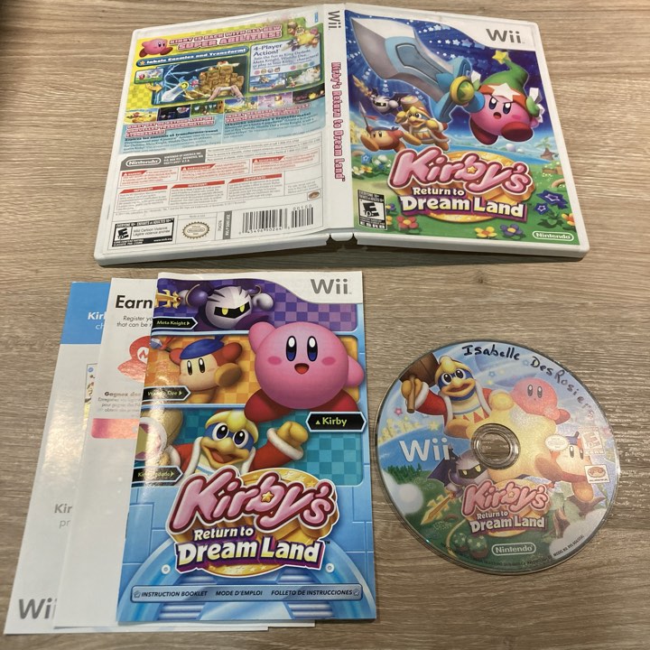 Kirby's Return To Dream Land Wii