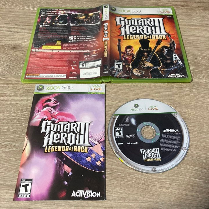 Guitar Hero III Legends Of Rock Xbox 360