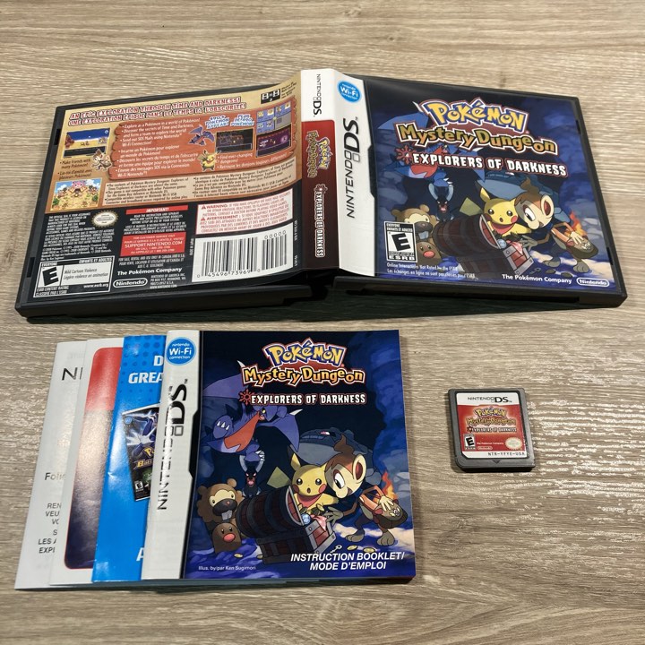 Pokemon Mystery Dungeon Explorers Of Darkness Nintendo DS