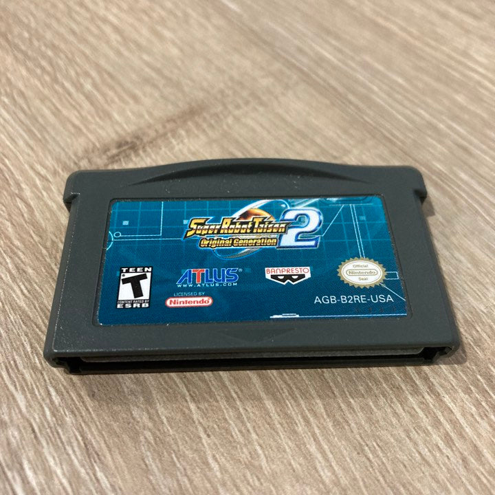 Super Robot Taisen Original Generation 2 GameBoy Advance