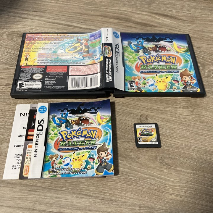 Pokemon Ranger Shadows Of Almia Nintendo DS