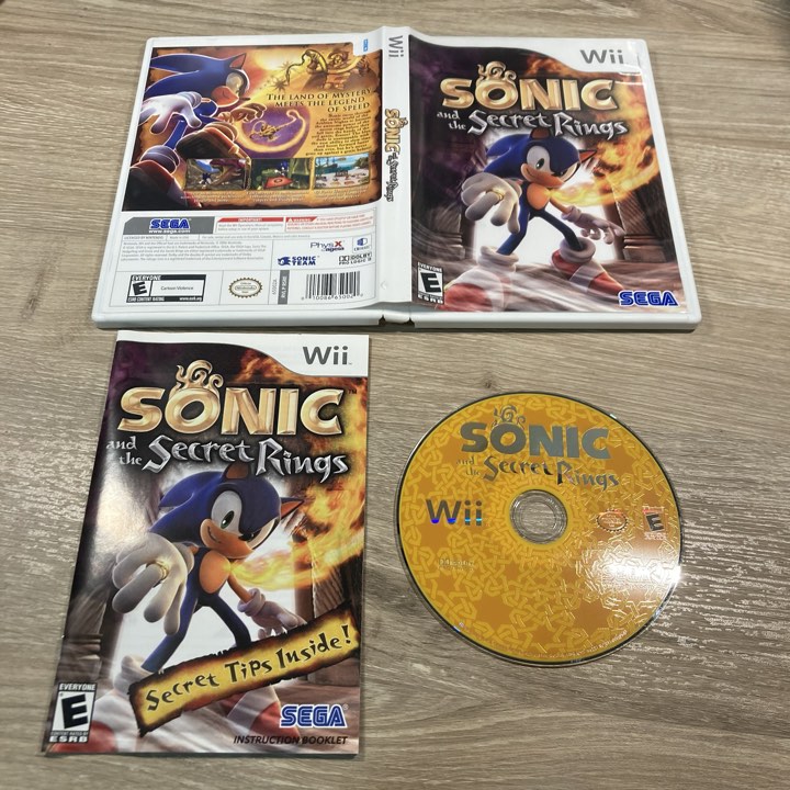 Sonic And The Secret Rings Wii