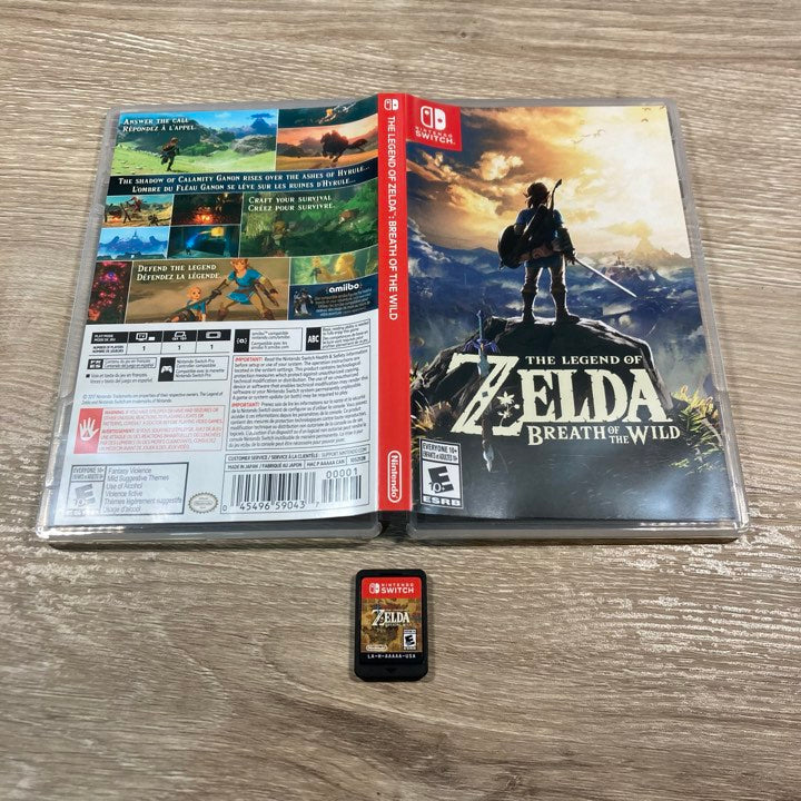Zelda Breath Of The Wild Nintendo Switch