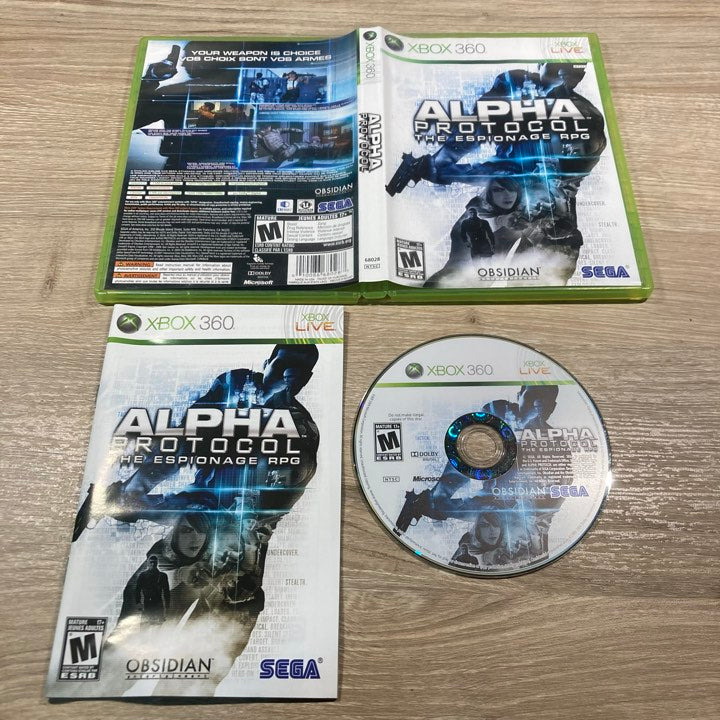 Alpha Protocol Xbox 360
