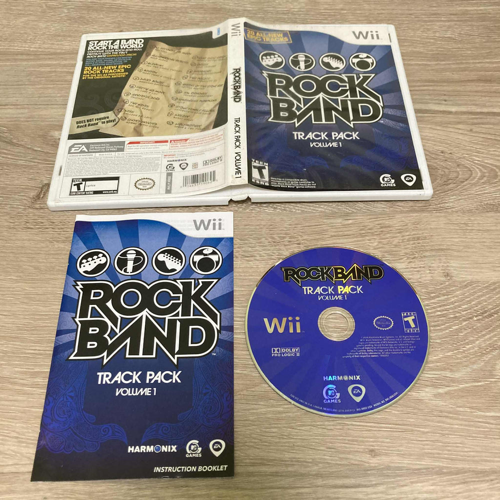 Rock Band Track Pack Volume 1 Wii