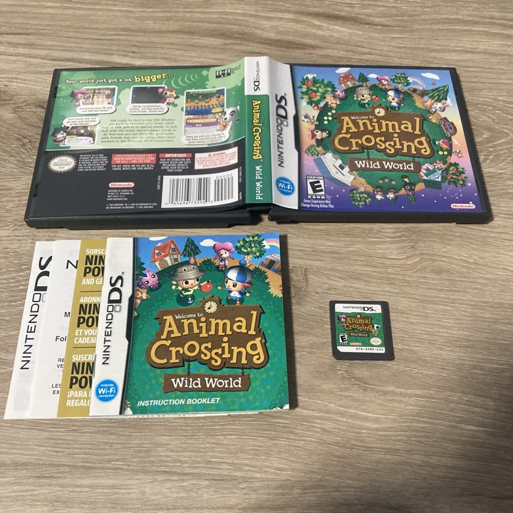 Animal Crossing Wild World Nintendo DS