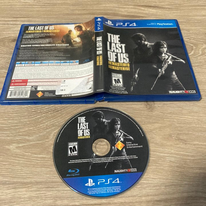 The Last Of Us Remastered Playstation 4