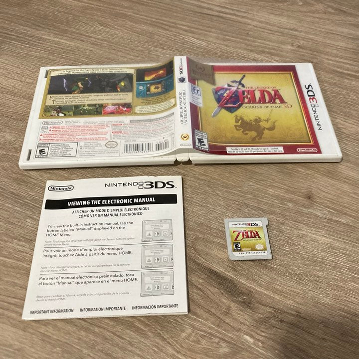 Zelda Ocarina Of Time 3D [Nintendo Selects] Nintendo 3DS