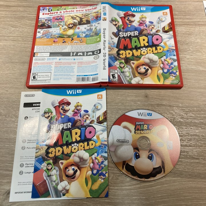 Super Mario 3D World Wii U
