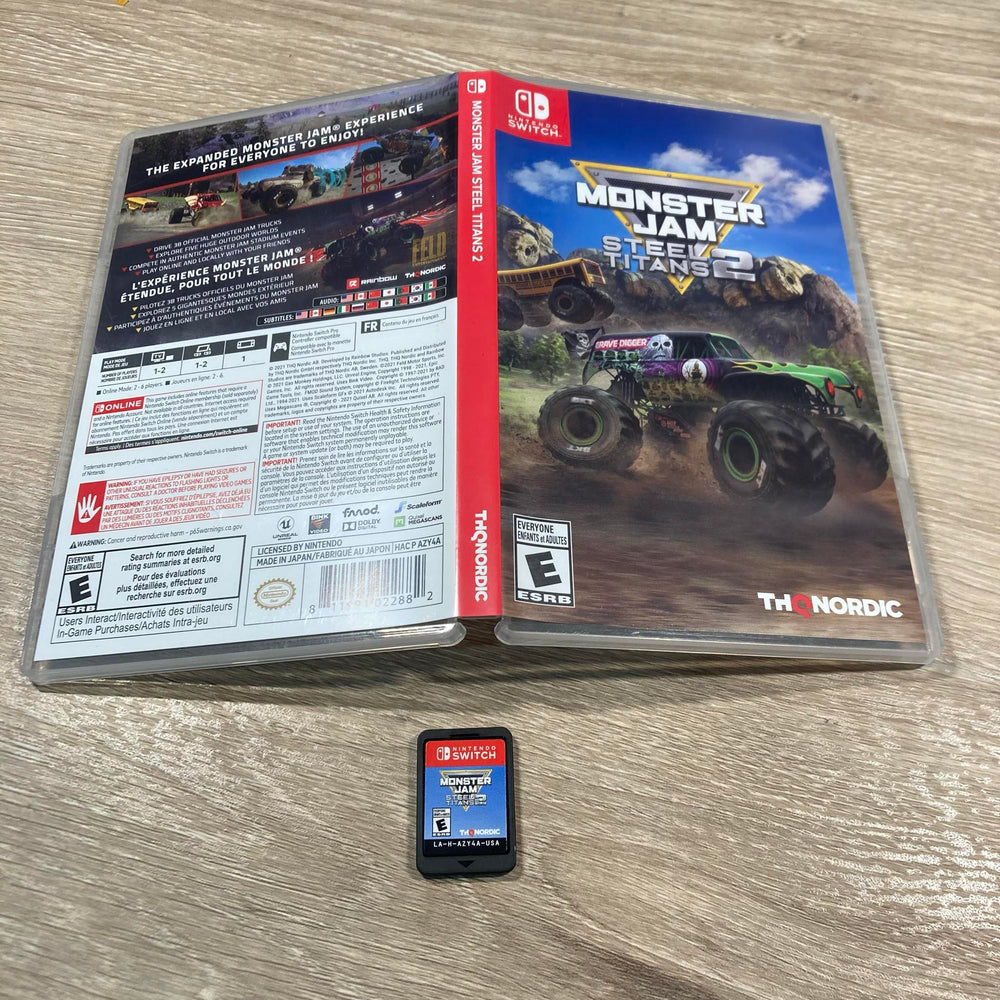 Monster Jam Steel Titans 2 Nintendo Switch