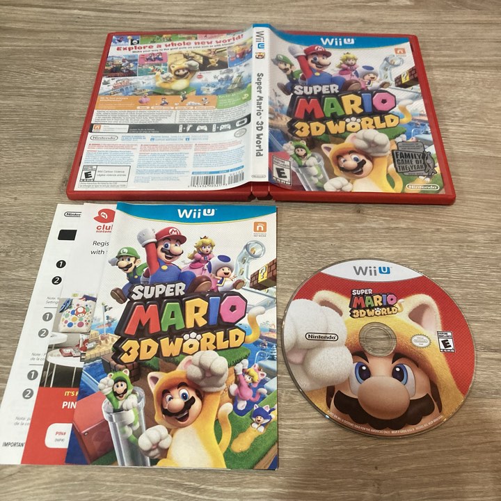 Super Mario 3D World Wii U