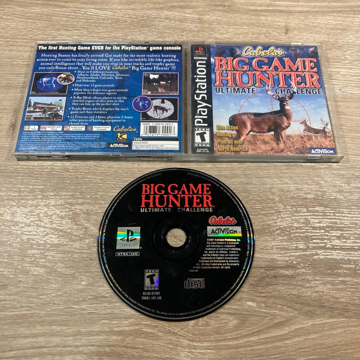 Big Game Hunter Ultimate Challenge Playstation