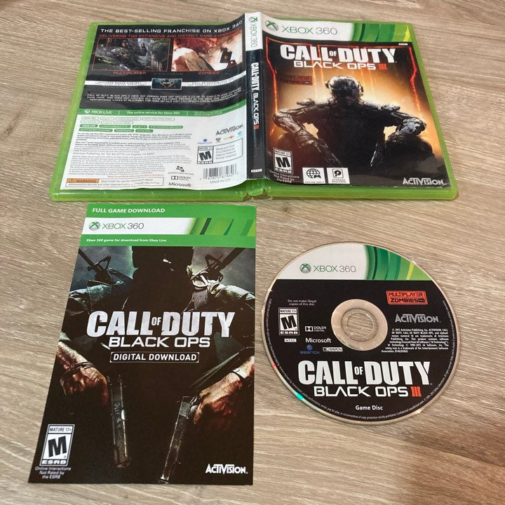 Call Of Duty Black Ops III Xbox 360