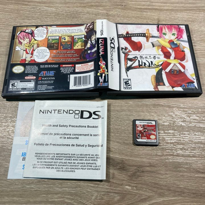 Izuna Legend Of The Unemployed Ninja Nintendo DS