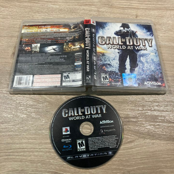 Call Of Duty World At War Playstation 3