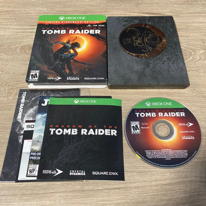 Shadow Of The Tomb Raider [Limited Steelbook Edition] Xbox One