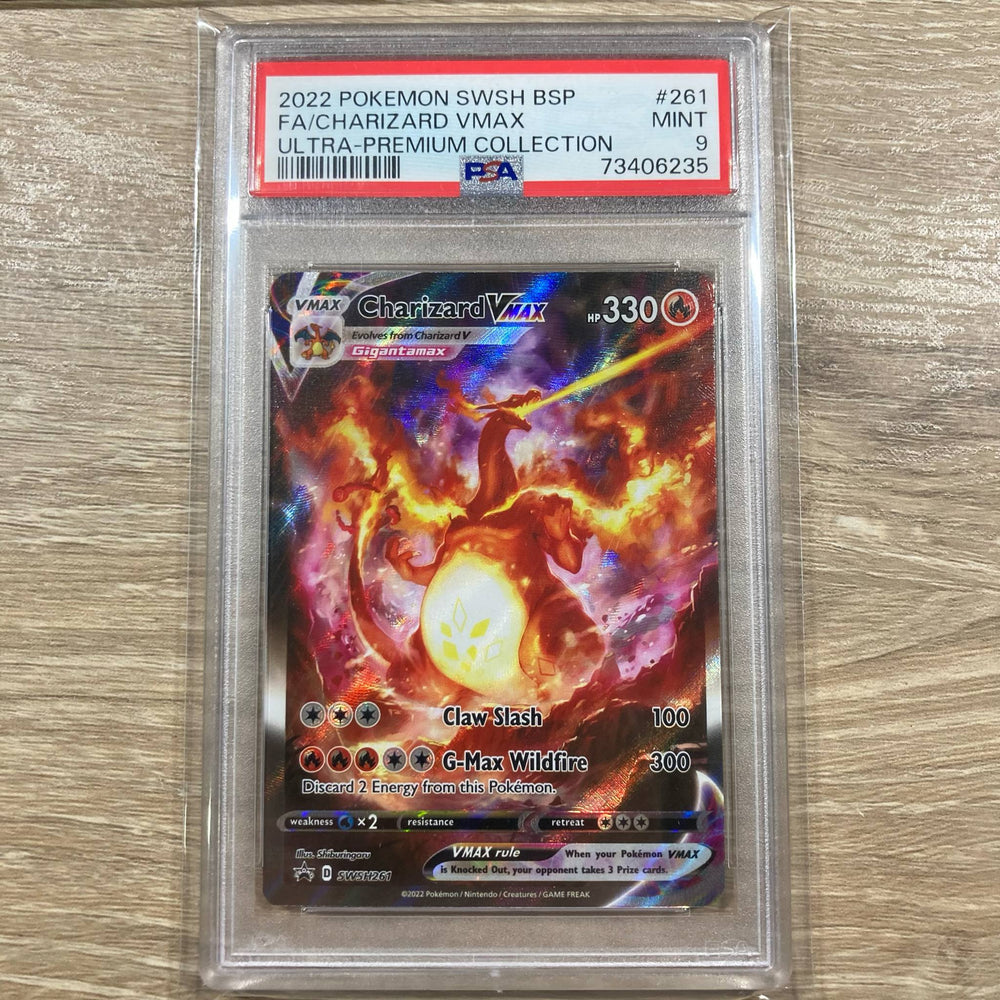 Charizard VMAX (SWSH261) [Sword & Shield: Black Star Promos] PSA 9 (73406235) Graded Card