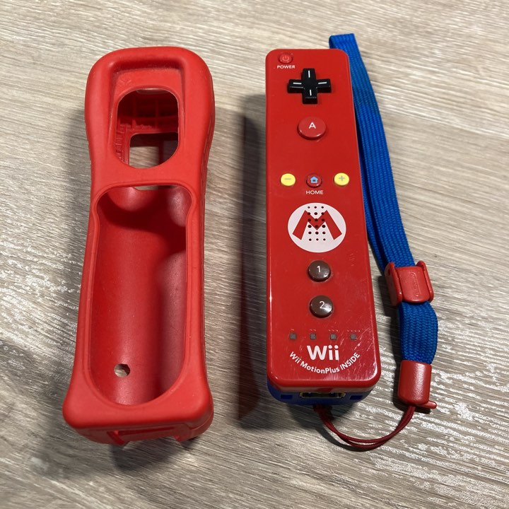Red Mario Wii Remote Wii