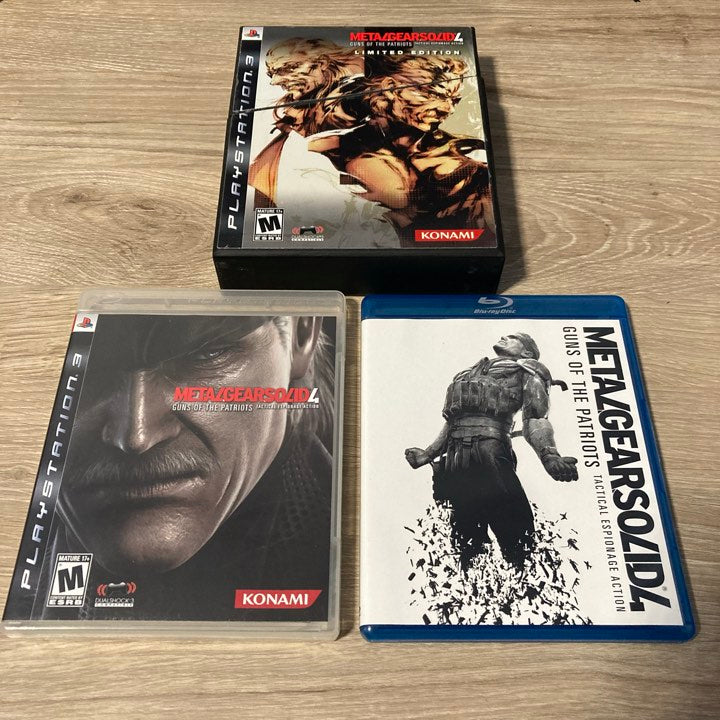 Metal Gear Solid 4 Guns Of The Patriots [Limited Edition] Playstation 3