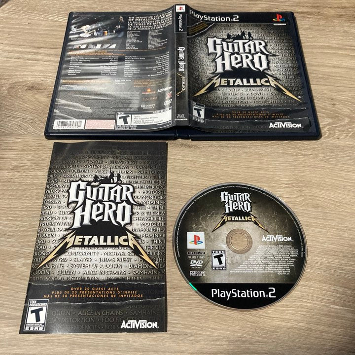 Guitar Hero: Metallica Playstation 2