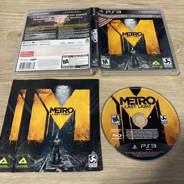 Metro: Last Light Limited Edition Playstation 3
