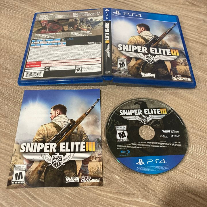 Sniper Elite III Playstation 4
