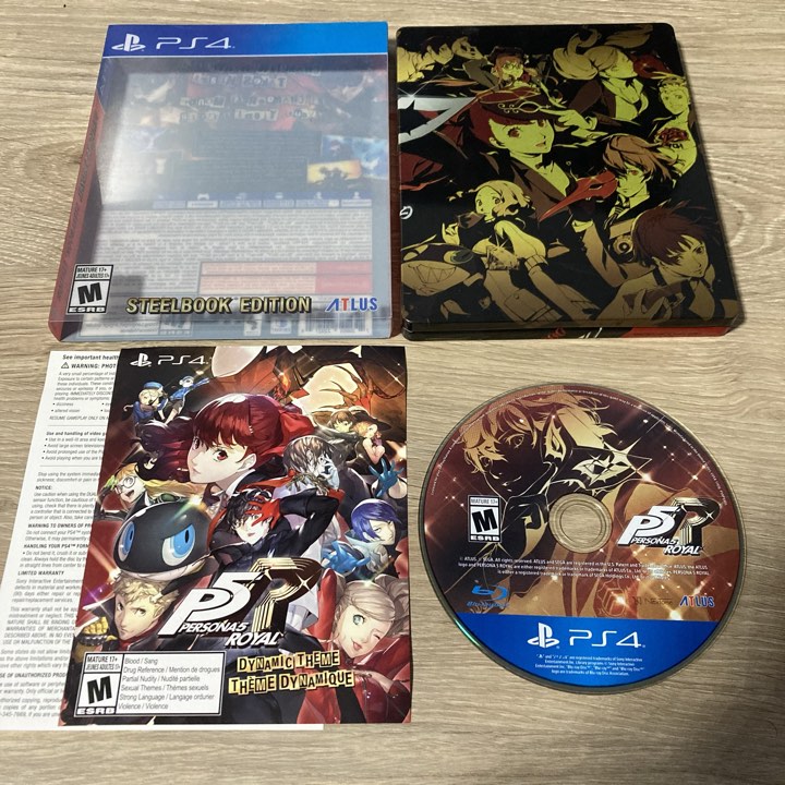 Persona 5 Royal [Steelbook Edition] Playstation 4