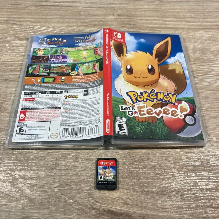 Pokemon Let's Go Eevee Nintendo Switch