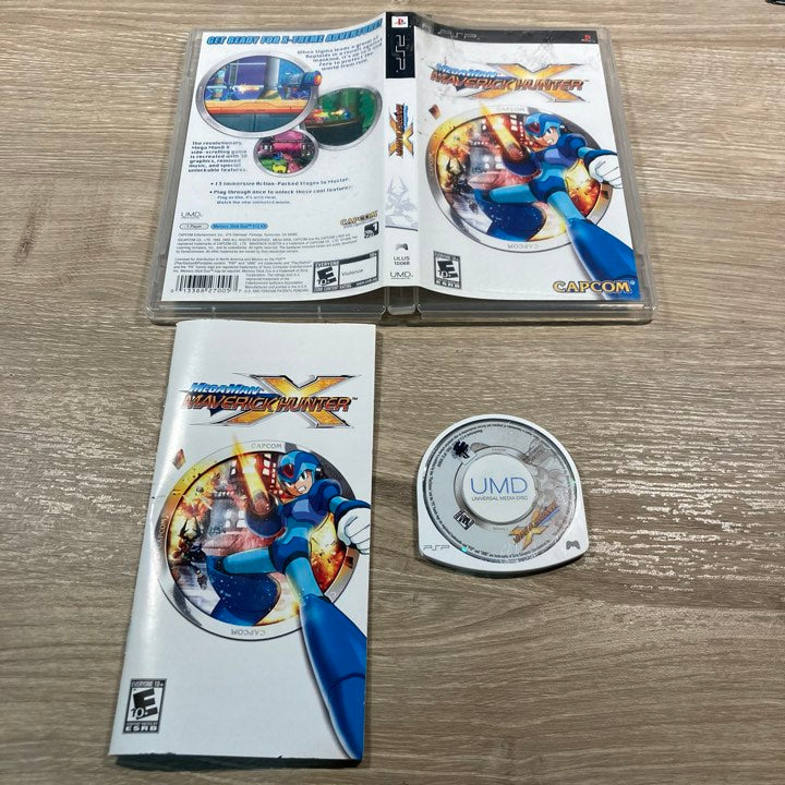 Mega Man Maverick Hunter X PSP
