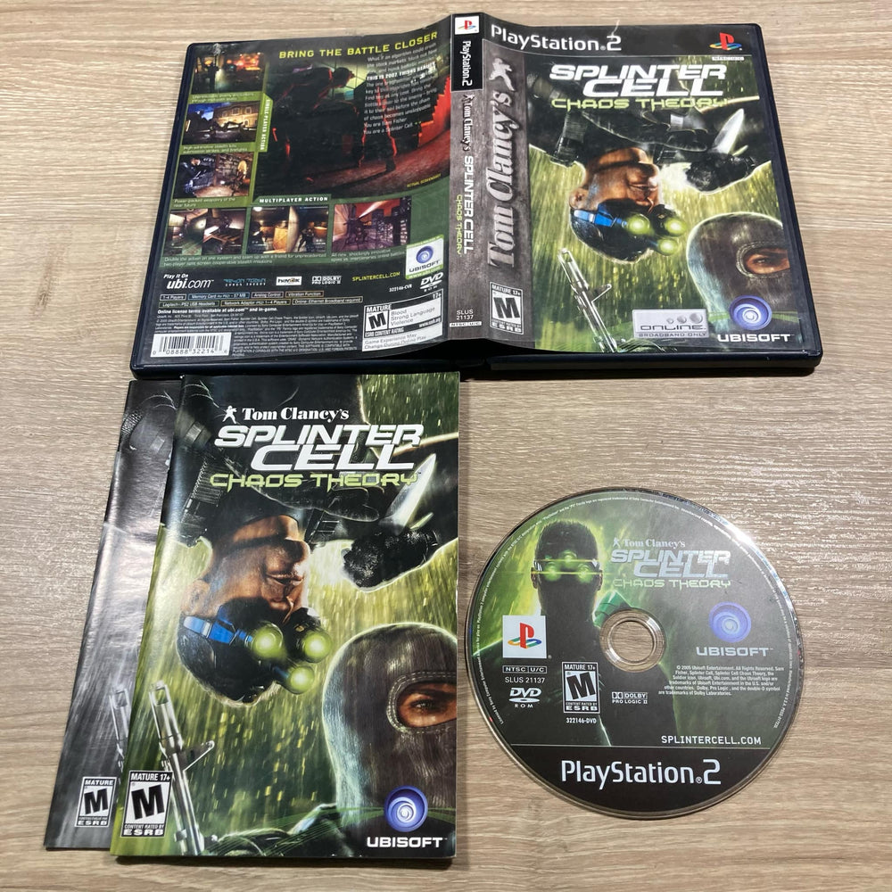 Splinter Cell Chaos Theory Playstation 2