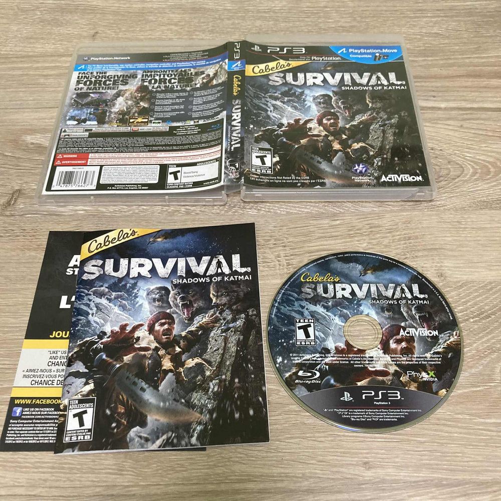 Cabela's Survival: Shadows Of Katmai Playstation 3