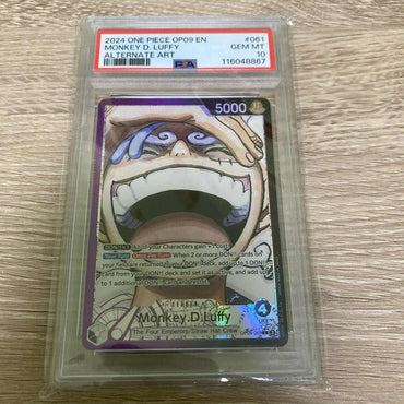 Monkey.D.Luffy (Parallel) [Emperors in the New World] PSA 10 (116048867) Graded Card