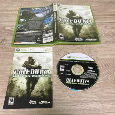 Call of Duty 4 Modern Warfare Xbox 360