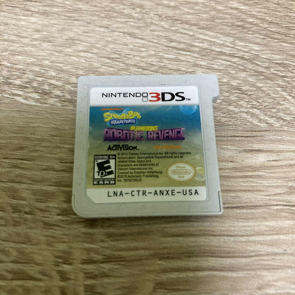 SpongeBob SquarePants: Plankton's Robotic Revenge Nintendo 3DS