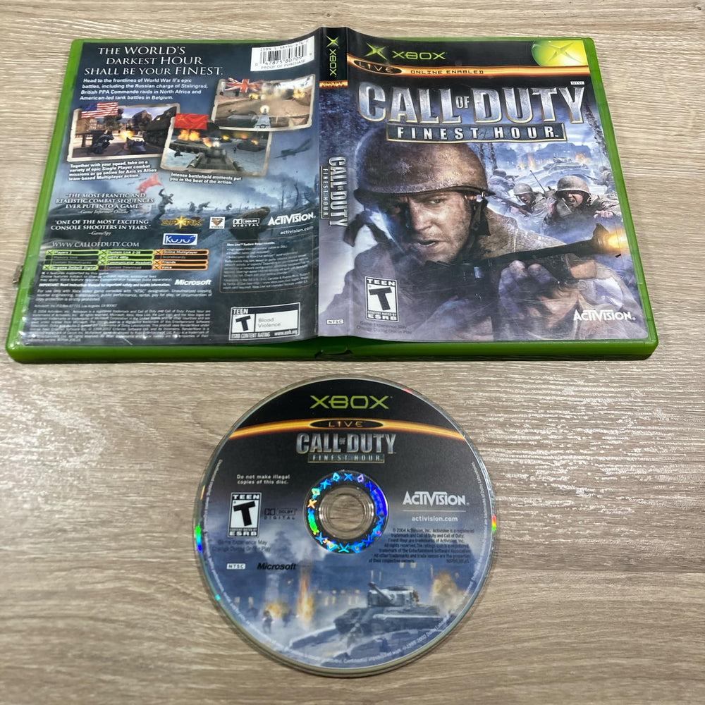 Call of Duty Finest Hour Xbox