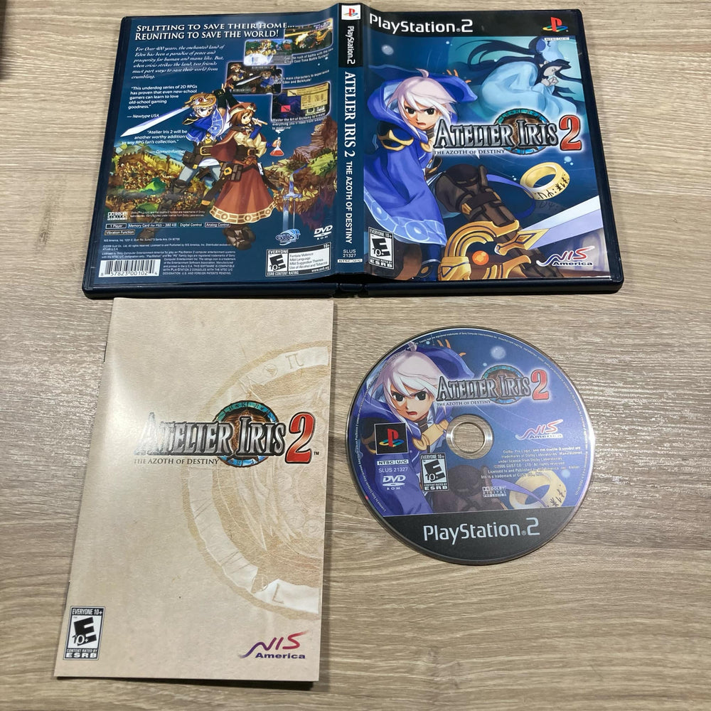 Atelier Iris 2 the Azoth of Destiny Playstation 2