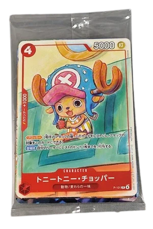 ONE PIECE Card Game McDonald’s 2025 Promo Chopper (P-101/P-107) Sealed Japanese