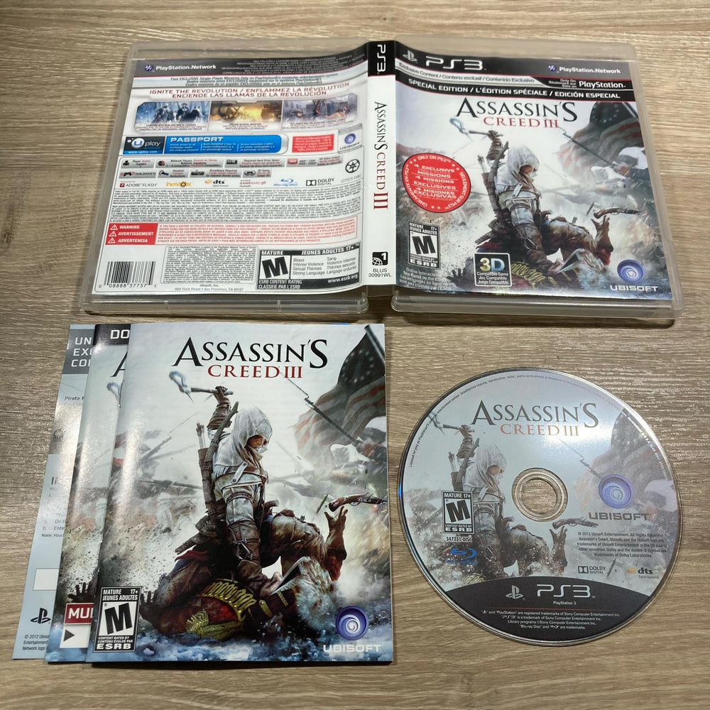 Assassin's Creed III Playstation 3