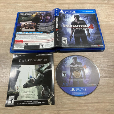 Uncharted 4 A Thief's End Playstation 4