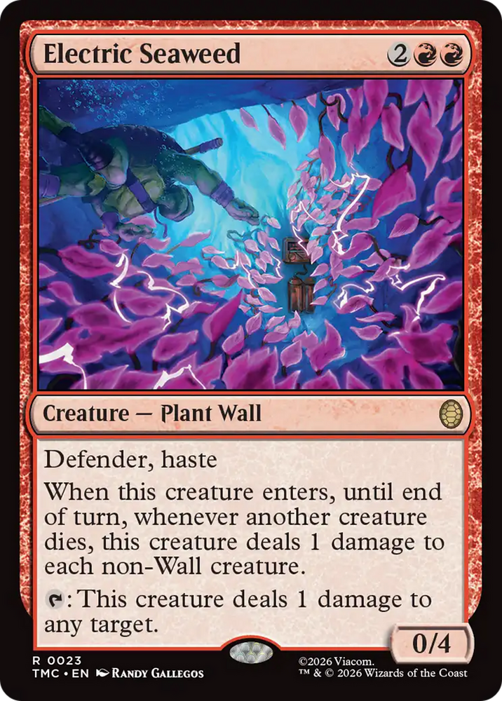 Electric Seaweed [Teenage Mutant Ninja Turtles Commander]