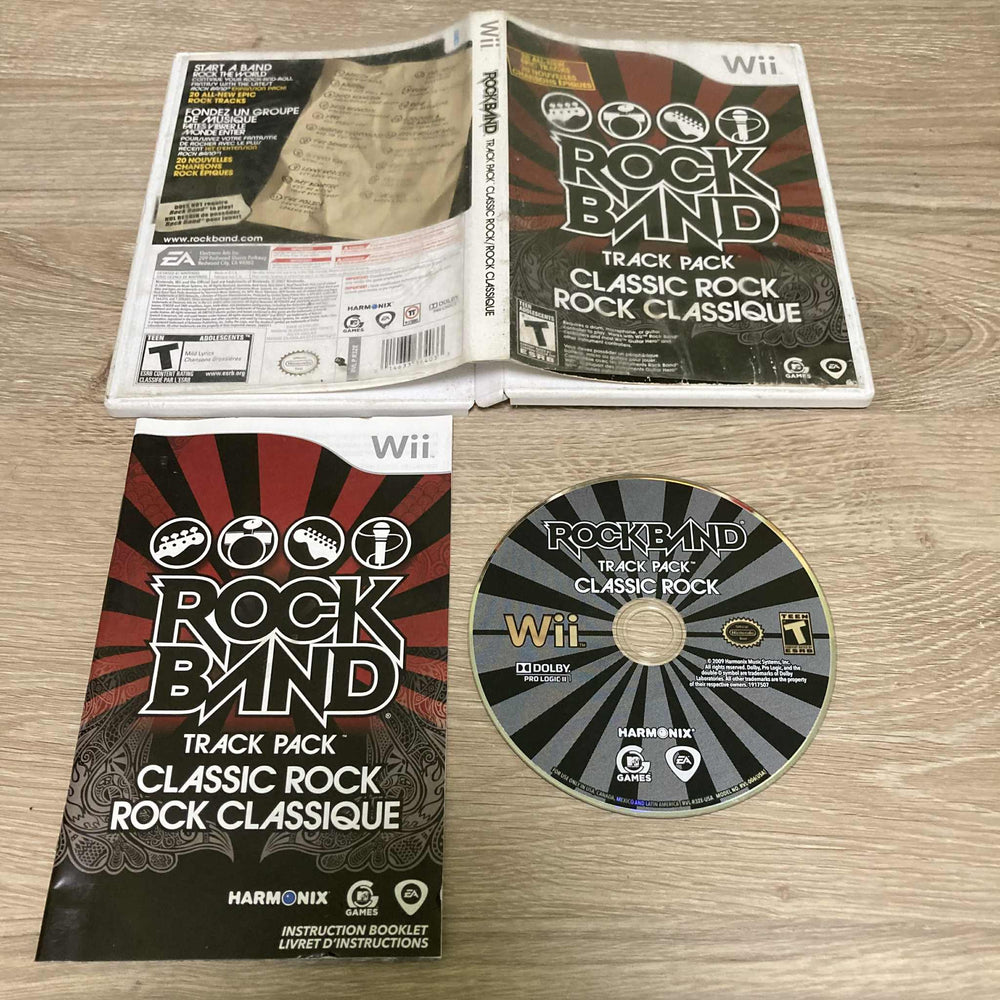 Rock Band Track Pack: Classic Rock Wii